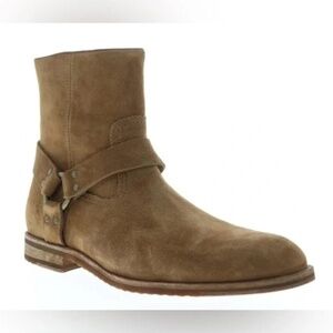 Men’s harness suede Frye Boots, size 10
